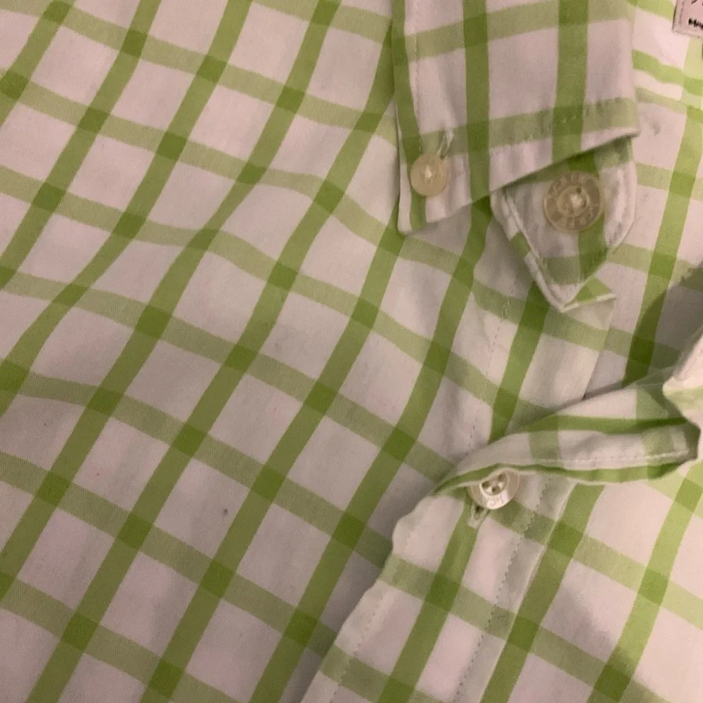 J.Crew Quality Woven Shirt Mens L Green